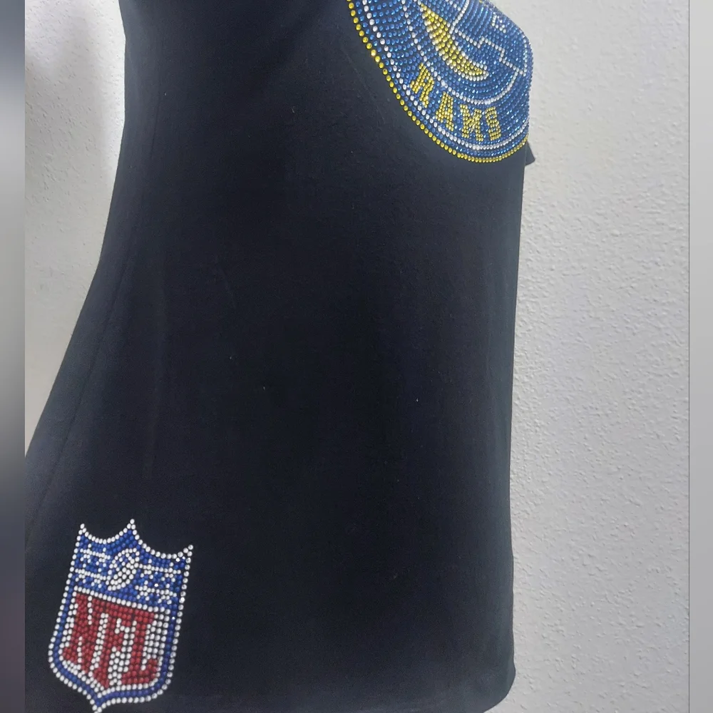 LA RAMS Womens Fitted T-shirt - Picture 2 of 4